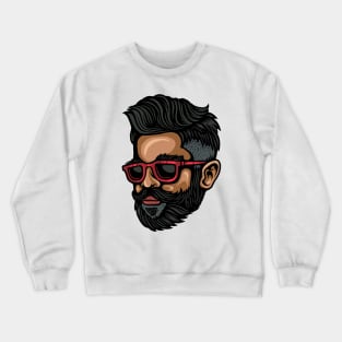 Hipster Crewneck Sweatshirt